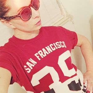 New vintage mixed jersey tee